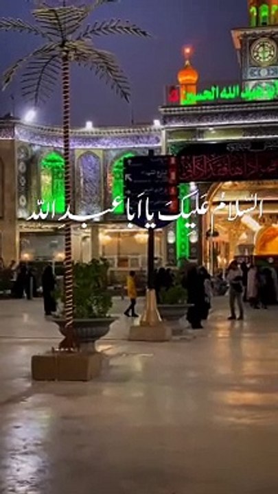ziyarat imam hussain a s#islamic video#islam