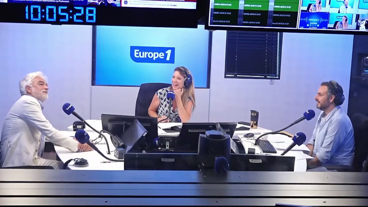 Pascal Praud, animateur de "Pascal Praud et vous" sur Europe 1