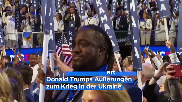 Harris verspricht nach Nominierung als Präsidentschaftskandidatin Unterstützung für NATO und Ukraine