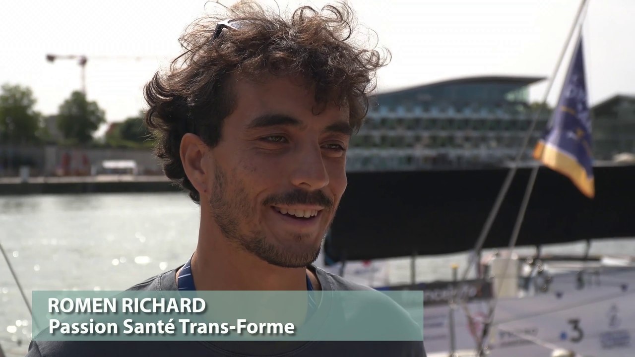 La Solitaire du Figaro Paprec 2024 /  INTERVIEW ROMEN RICHARD - Passion Santé Trans-Forme
