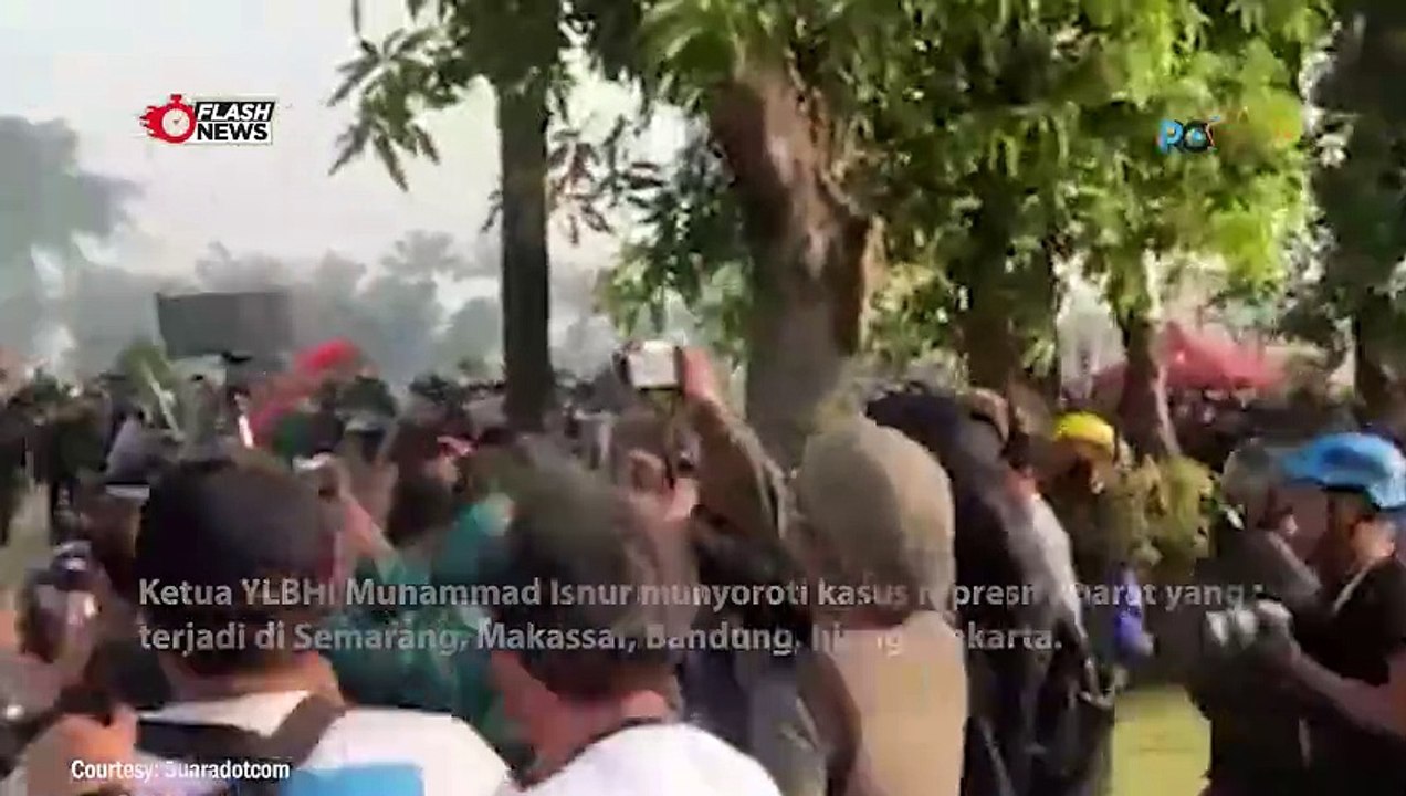 YLBHI Catat Daftar Tindakan REPRESIF APARAT Saat Demo Kawal Putusan MK