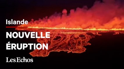 Nouvelle éruption volcanique en Islande, une fissure de 3,9 kilomètres