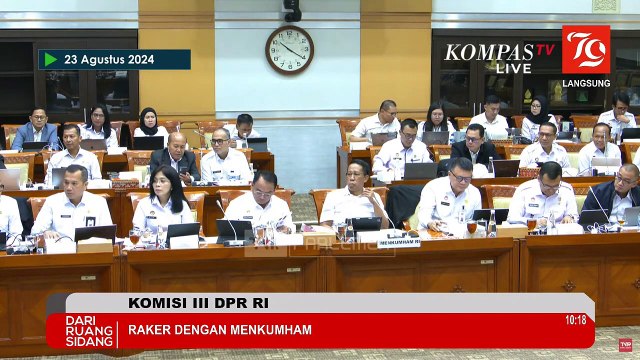 [FULL] Rapat Menkumham Supratman dengan Komisi III DPR, Bahas APBN & Hasil Pemeriksaan BPK 2023