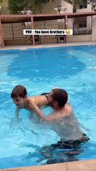 Growing Up With Siblings Be Like...!!