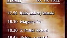 1 - Zakończenie programu (4.10.1992)