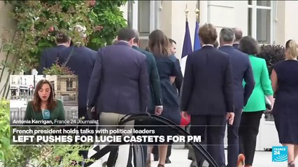 Macron kicks off tense talks on new French government