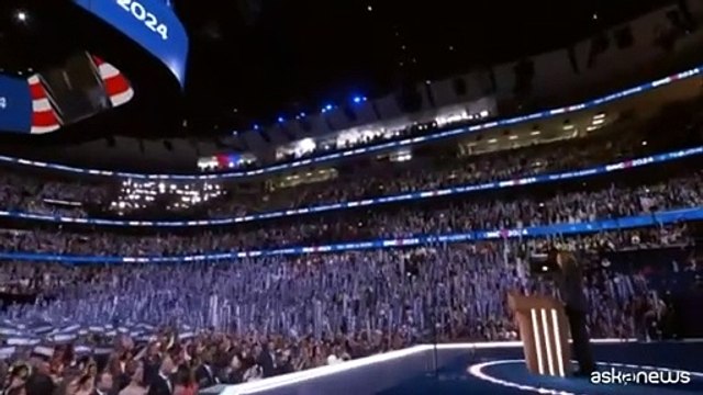 Kamala Harris ha accettato la nomination per la presidenza Usa