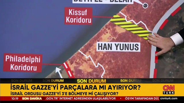İsrail Gazze'yi 3'e mi bölüyor? Savaş sonrası Gazze nasıl olacak?
