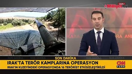 Hakurk, Asos, Gara ve Metina'da operasyon! 16 terörist etkisiz hale getirildi