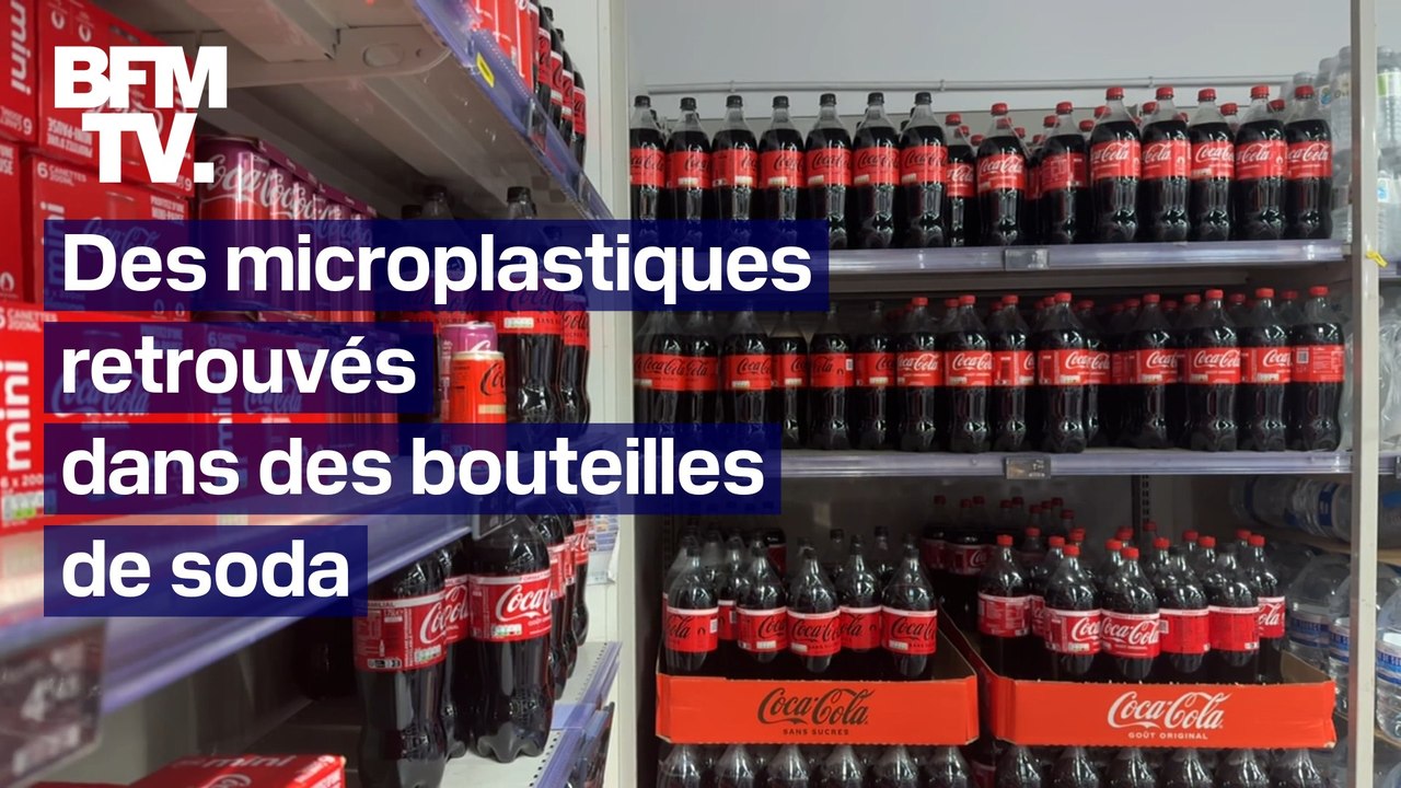 Une association alerte sur la présence de microplastiques dans des bouteilles de soda
