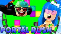 En Hızlı Olan Kazanır | Portal Rush | Roblox Türkçe