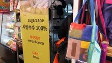 Non-stop order!! The Cleanest & Freshest Fruits Juice Making - Korean Street Food