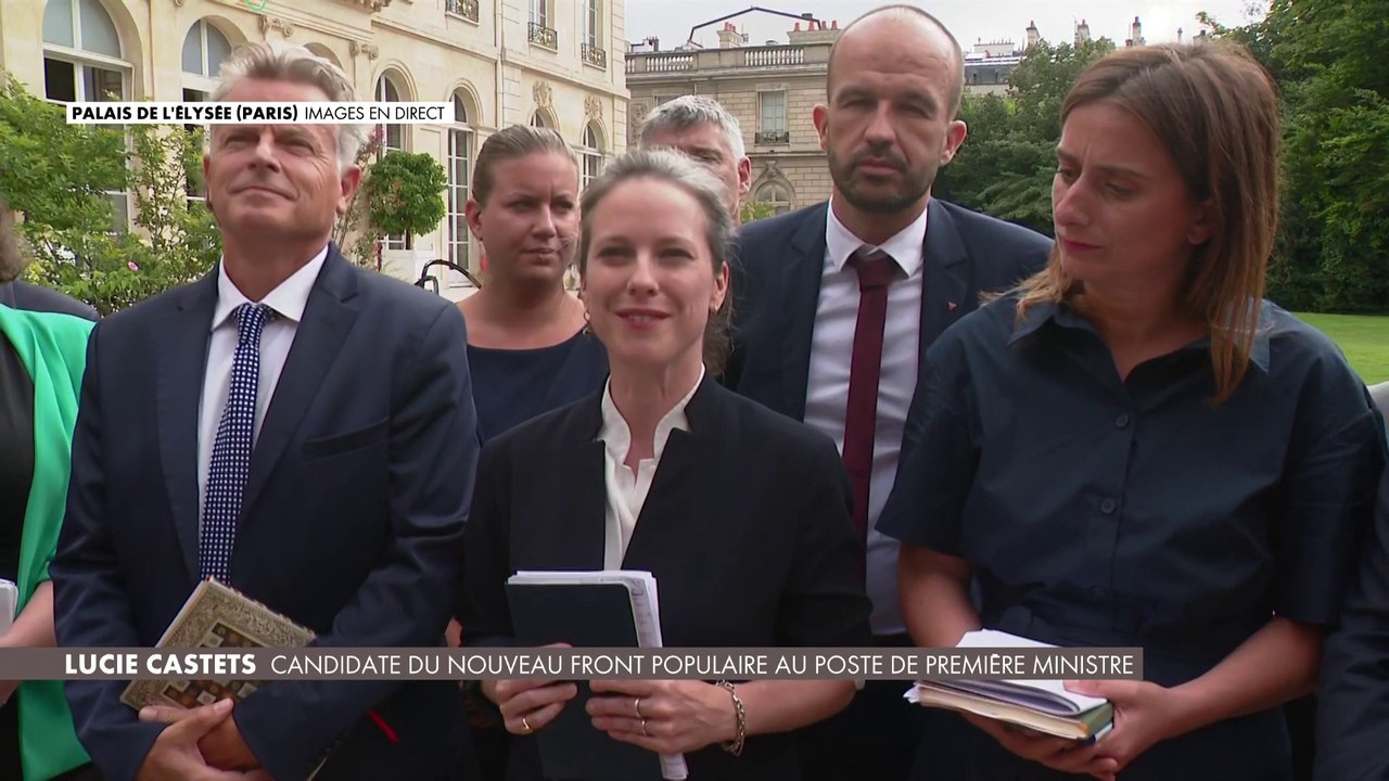 Lucie Castets : «Je me tiens prête pour construire ces coalitions»