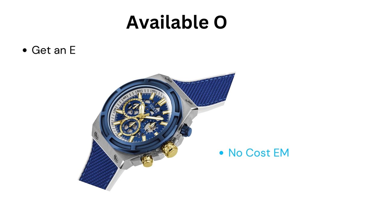 Guess Masterpiece Men Round Dial Quartz Analog Watch - GW0713G1