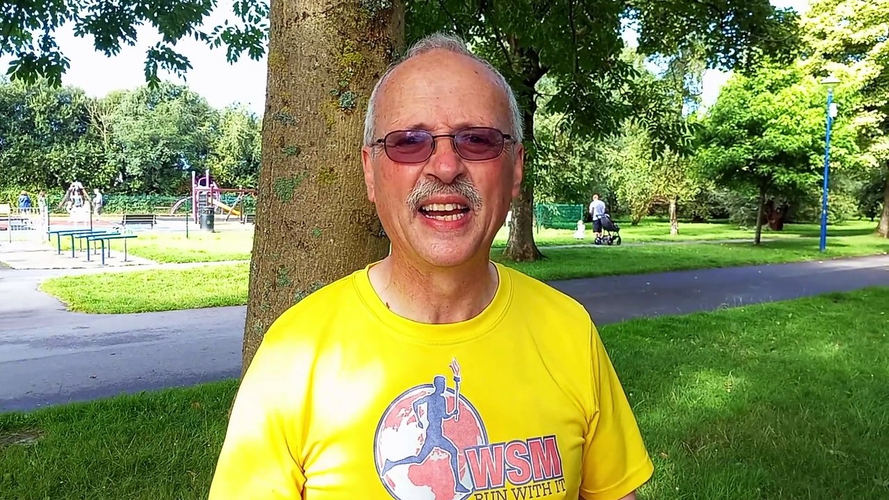Watch juggling Parkrun minister