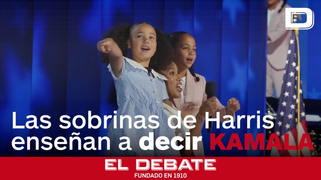 Las sobrinas nietas de Harris enseñan la manera correcta de pronunciar Kamala