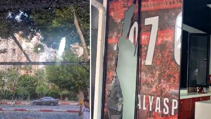 Antalyaspor Taraftar Derneği lokaline silahlı saldırı
