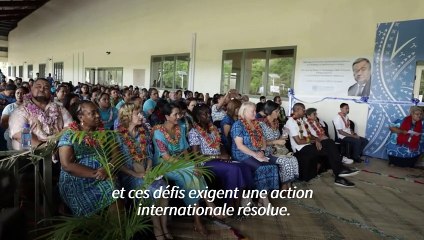 Des îles du Pacifique pourraient être "anéanties" par le changement climatique (Guterres)