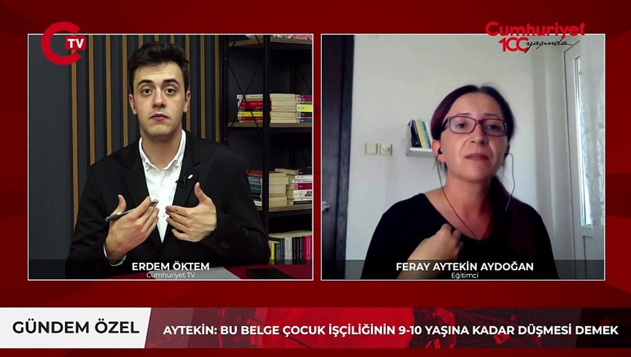 Öğrenci değil, 'bedava iş gücü'! MEB'in amacı ne? Eğitimci Feray Aytekin, MESEM ile hedeflenenleri Cumhuriyet TV'ye anlattı.