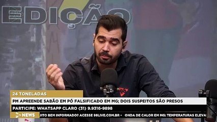 CENTRAL 98 | PM apreende 24 toneladas de sabão falsificado em Divinópolis