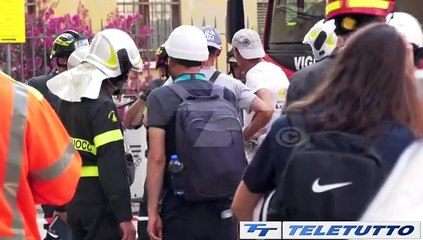 Video News - Paura per il crollo in centro storico a Brescia