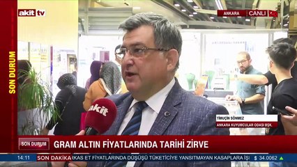 Gram altın fiyatlarında tarihi zirve