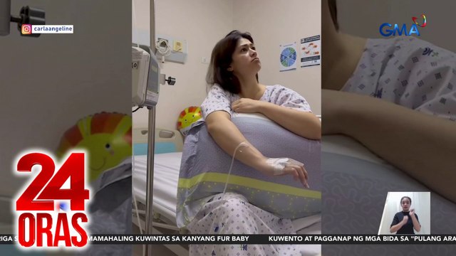 Carla, nakatutok pa rin sa Widows' War kahit naka-confine sa ospital; miss na ang co-stars | 24 Oras