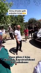 Böyle adet ne görüldü ne de duyuldu! Gelin almak için gelen kayınvalide ve kayınpeder güreş yaptı... "Rezillik ya"