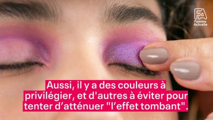Paupières tombantes : voici la couleur à éviter