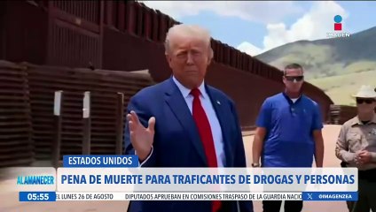 Download Video: Donald Trump impondrá la pena de muerte para traficantes de personas y narcotraficantes.