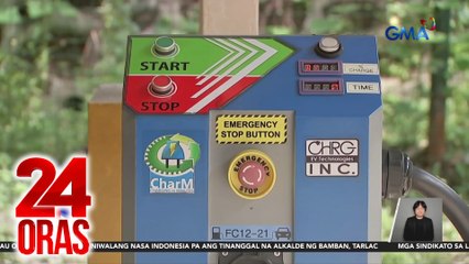 Pag-charge sa e-vehicles, 30 mins to 1 hr lang sa "CHARM" system; mas mura rin | 24 Oras