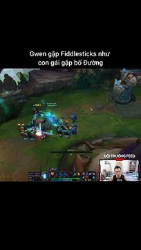 Gwen gặp Fiddlesticks như con gái gặp bố Đường #gwen #fiddlesticks #lienminhhuyenthoai #leagueoflegends