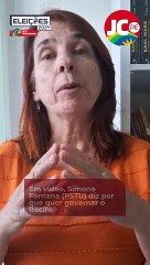 Em vídeo, Simone Fontana (PSTU) diz por que quer governar o Recife