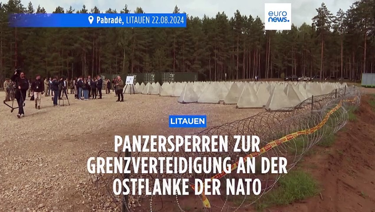 NATO-Ostflanke: Erstes Depot für Panzersperren in Litauen
