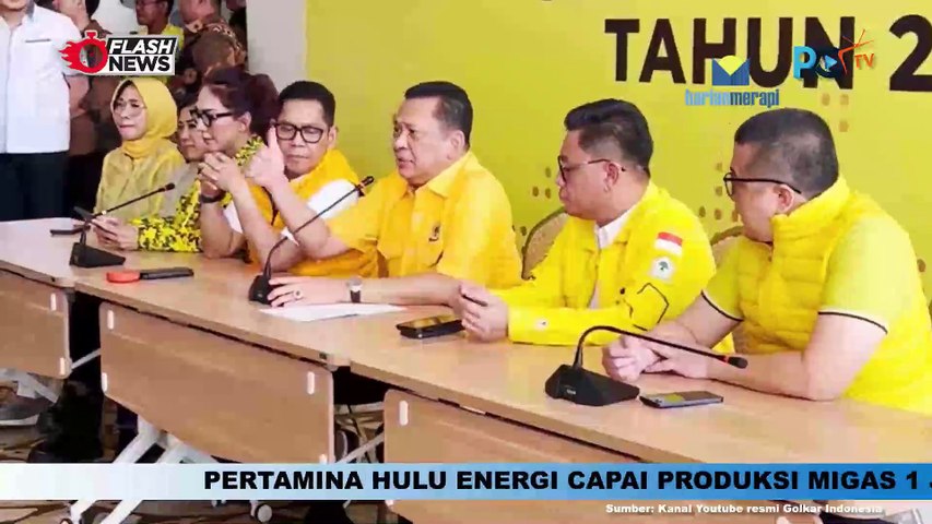 Konferensi Pers Rapimnas dan Munas Partai Golkar Tahun 2024