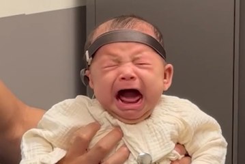 Baby Hears Her Father’s Voice Clearly for the Very First Time - And Gets the Fright of Her Life