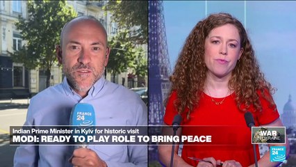 India stands 'firmly for peace', PM Modi tells Ukraine's Zelensky