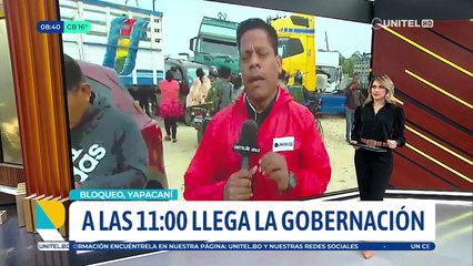 Persiste bloqueo en Yapacaní y se aguarda una reunió con la Gobernación cruceña