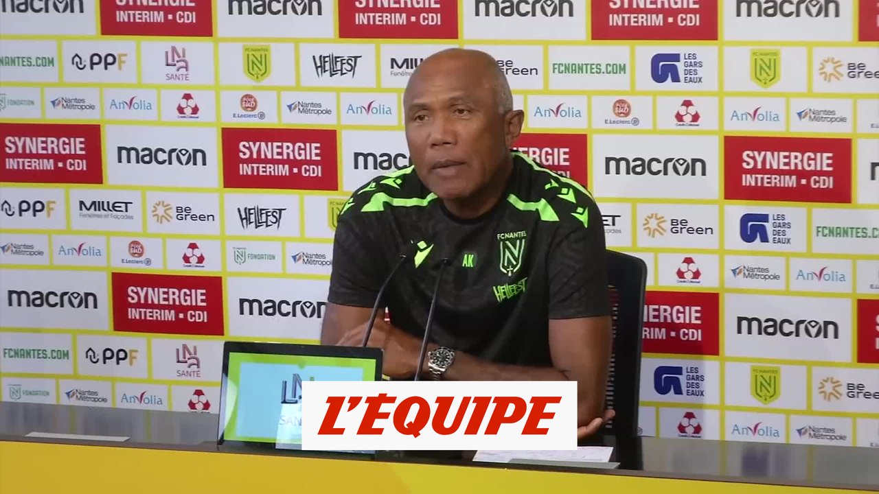 Kombouaré : « On est tristes pour Fabien (Centonze) » - Foot - L1 - Nantes