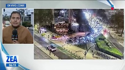 Realizan rodada motociclista en la Ciudad de México