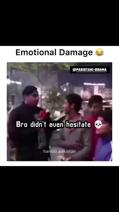He Didn't even hesitate..