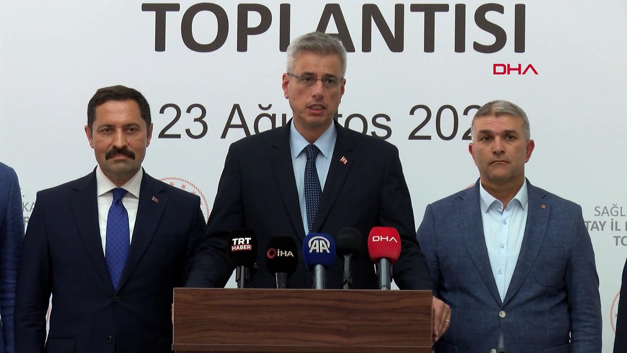 Bakan Memişoğlu Hatay'da Maymun Çiçeği hakkında açıklamalarda bulundu