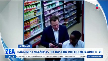 Crean video de robo y arresto con inteligencia artificial