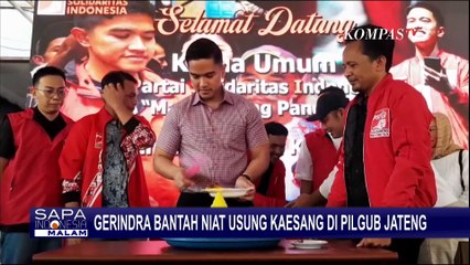 Bantah Usung Kaesang di Jateng, Gerindra: KIM Dukung Ahmad Luthfi-Taj Yasin