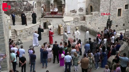 Sümela Manastırı'nda 11'inci ayin yapıldı