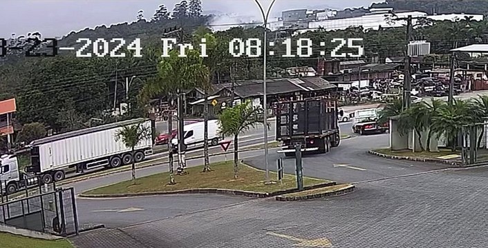 Acidente na BR-470 em Blumenau