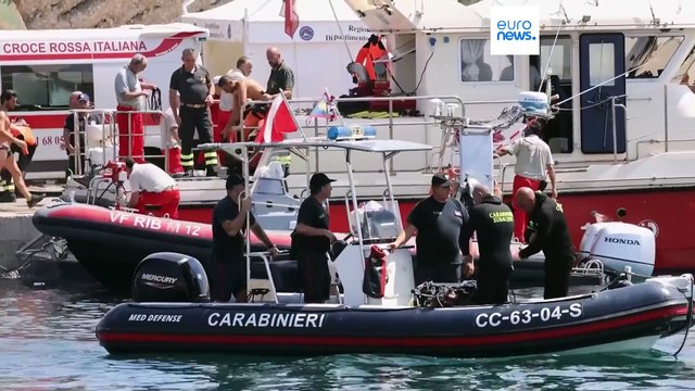 Encuentran el cuerpo de la última desaparecida del yate de lujo que naufragó en Sicilia