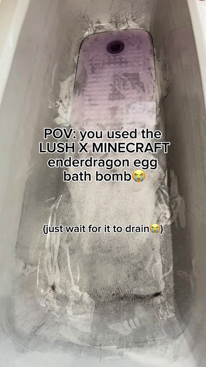 Cette bombe de bain Minecraft a complètement dé...