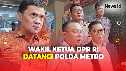 Datangi Polda Metro, Wakil Ketua DPR Sufmi Dasco Minta Polisi Bebaskan Pendemo