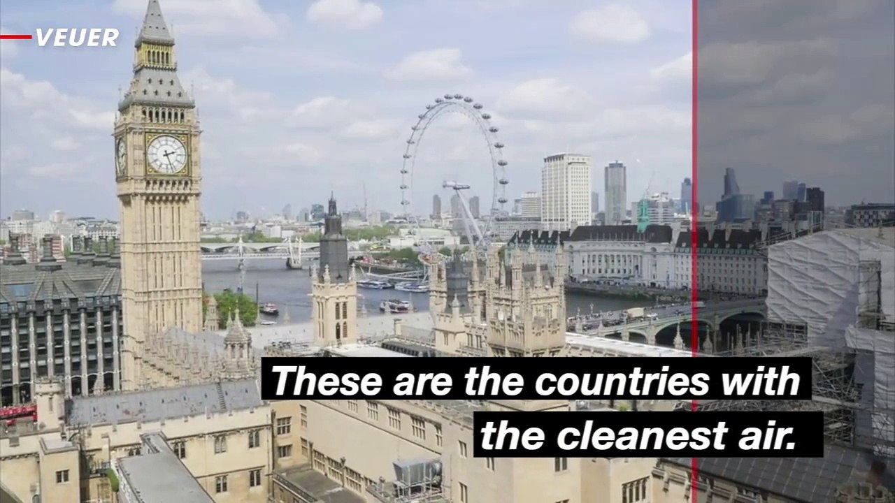 These Are the Countries With the Cleanest Air